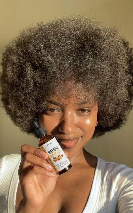 Huile de Batana – Accélère la Pousse & Répare les Cheveux Crépus/Bouclés