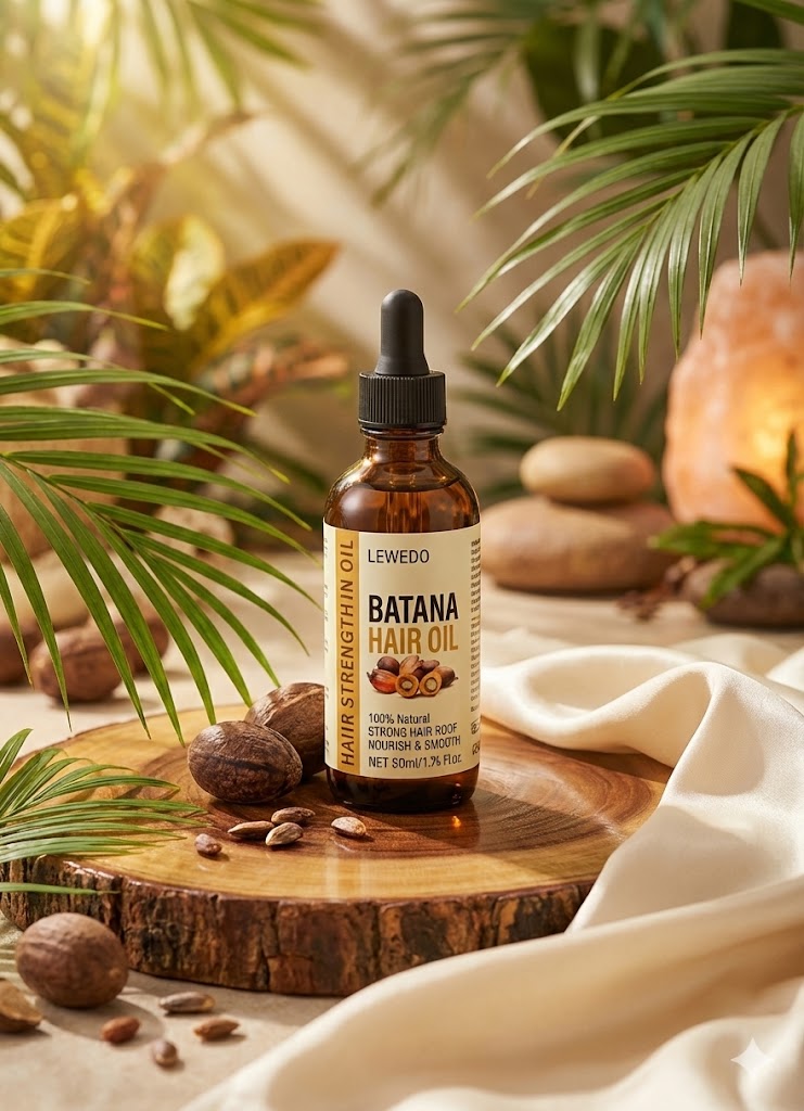 Huile de Batana – Accélère la Pousse & Répare les Cheveux Crépus/Bouclés