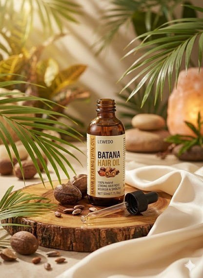 Huile de Batana – Accélère la Pousse & Répare les Cheveux Crépus/Bouclés